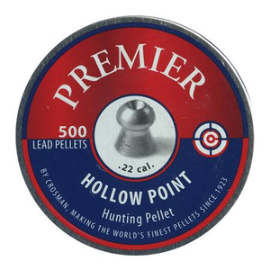 Premier Hollowpoint .22 14.3g Pellets x 500