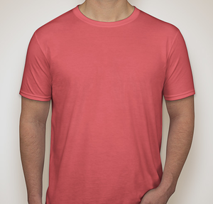 Gildan Softstyle Jersey T-shirt - Coral Silk