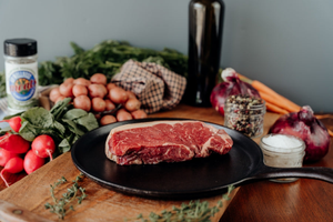 Beef Large NY Strip Steak - 14 oz