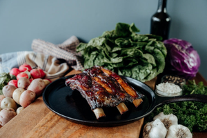 Hickory Smoked Beef Back Ribs - 1 lb.