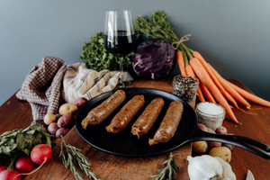 Sugar Free Polish Kielbasa Beef Sausage (Fully Cooked) - 1 lb pkg