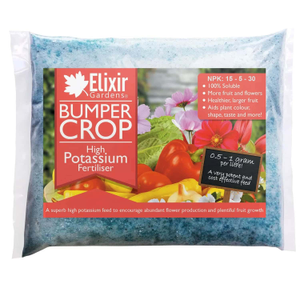 Bumper Crop High Potassium Fertiliser (15-5-30+Mg) - Polythene Bag, 2.5kg