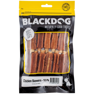 Blackdog Chicken Skewers Dog Treats 10 Pack