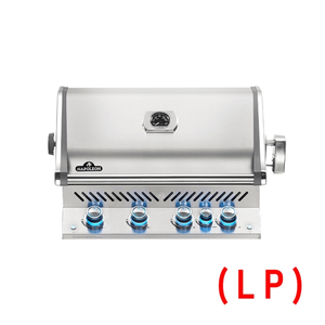 Napoleon Prestige PRO 500 Built-In Propane Gas Grill with Infrared Rear Burner in Stainless Steel