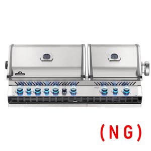 Napoleon Prestige PRO 825 Built-In Natural Gas Grill with Infrared Rear Burner in Stainless Steel