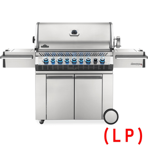 Napoleon Prestige PRO 665 Stand Alone Gas Grill with Rear and Side Infrared Burners in Stainless Steel
