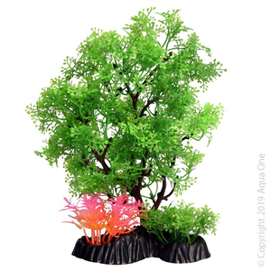 AquaOne Ecoscape Green Pollicem Ranae Tree 24cm