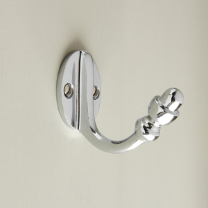 Coat Hook - Polished Chrome