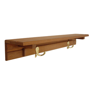 Shelf with Two Hooks