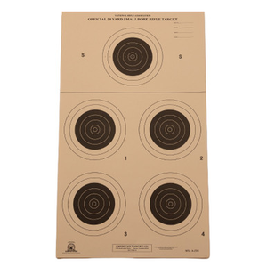 50yd Rifle 5 Bull A23/5 Smallbore Target