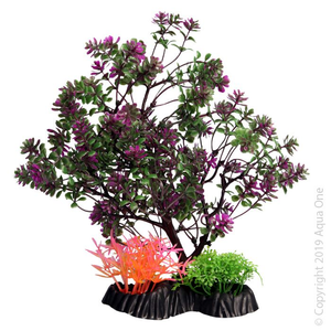 AquaOne Ecoscape Purple Catspaw Tree 24cm