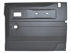 ABS Plastic Door Card - RH Grey with manual windows