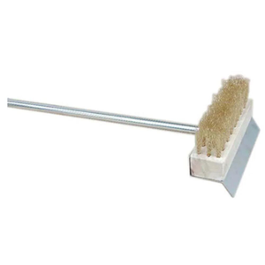 Stainless Steel Pizza Oven Brush - Flaming Coals