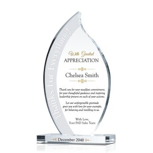 Flame Crystal Appreciation Award