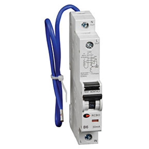 Lewden RCBO-06/30/SPA 6A 30mA Single Pole RCBO 6kA Type A