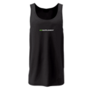 Mr Supplement Workout Singlet (Large Black)