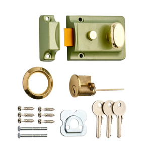 Traditional Night Latch - Standard - Champagne - Security Solutions