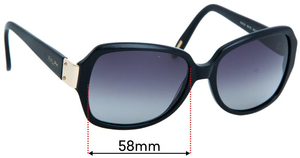 Sunglass Fix Replacement Lenses for Ralph Lauren RA 5138 - 58mm Wide
