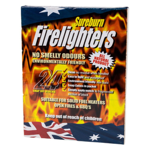 Charcoal Firelighters 24pk