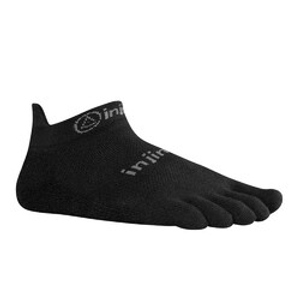 Chaussettes Injinji Run Original Weight No-Show – 4 Paires, Taille S, Couleur Etch