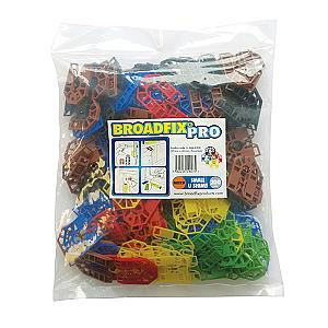 Plastic Packing Shims Small Assorted Pack of 200, Polypropylene 43mm x 55mm Slotted