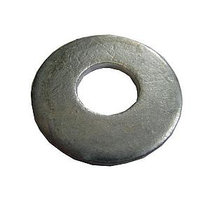 M8 (24x2mm) Form G Mild Steel, Heavy Duty Penny Mudguard Repair Timber Galvanised Washer, DIN 9021