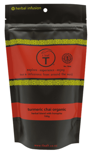 Turmeric chai organic 100g foil pouch
