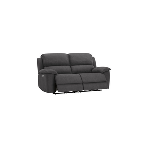 Goodwood Electric Reclining Modular Group 8 in Plush Charcoal Fabric