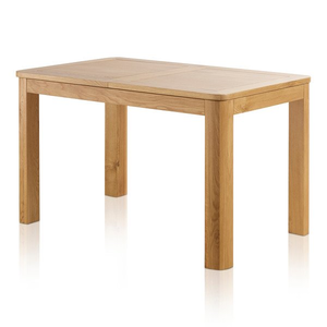Romsey Natural Solid Oak 4ft 3 Extending Dining Table