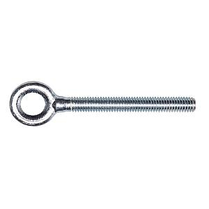 M8 Forged Eyebolts 60mm Shank 11mm Eye, Steel Bright Zinc Plated