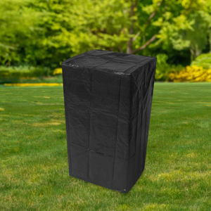 Woodside Black Outdoor Garden Stacking Chair Waterproof Cover 0.66m x 0.66m x 1.22m
