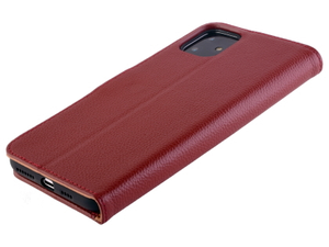 Premium Leather Wallet Case for Apple iPhone 11 - Rosewood