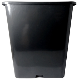 Square Plastic Plant Pots (0.75L-11L Sizes) - 11 Litre, 4