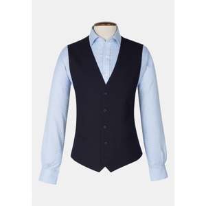 Tailored Fit Navy Waistcoat