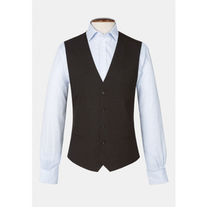 Tailored Fit Charcoal Waistcoat