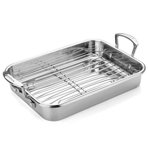Scanpan - Impact Roasting Pan with Rack 42x26cm