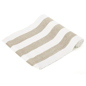 Rans - Alfresco Striped Table Runner Sand