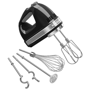 KitchenAid - KHM926 Hand Mixer 9 Speed Onyx Black