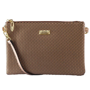 Serenade Leather - Cosmopolitan Crossbody Bag Rose Gold