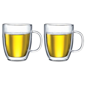 Bodum - Bistro Double Walled Jumbo Mug 300ml Set 2pce