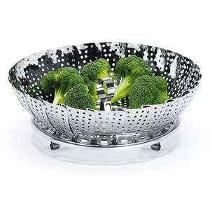 Avanti - Kitchen Werks Stainless Steel Vegetable Steamer Basket 28cm
