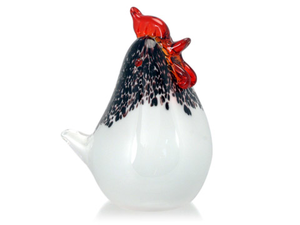 Zibo - Chook Ornament Small White