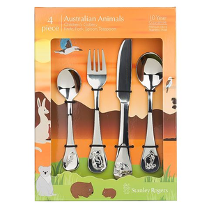 Stanley Rogers - Aus Animals Children's Cutlery Set 4pce