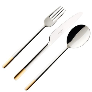 V&B - Ella Gold Plated Cutlery Set 24pcs