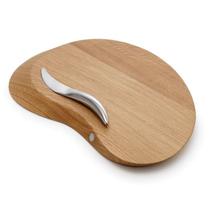 Georg Jensen - Forma Cheese Board with Cheese Knife