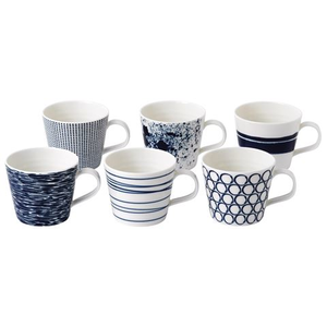Royal Doulton - Pacific Mug 250ml Set 6pce