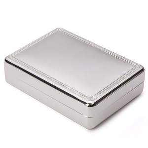 Whitehill - Rectangular Beaded Jewellery Box