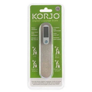 Korjo - Digital Luggage Scale Silver