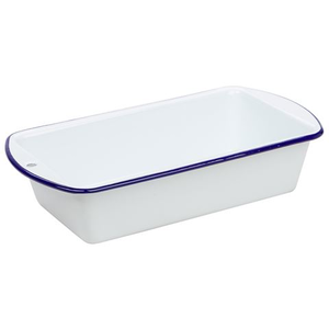 Falcon - Loaf Pan Blue and White 28cm