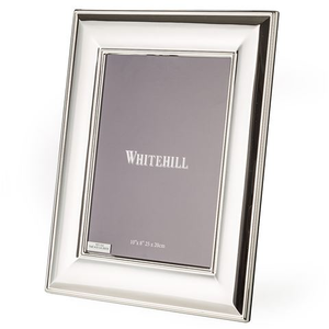 Whitehill - Silver Plated Photo Frame Wide Plain 20x25cm